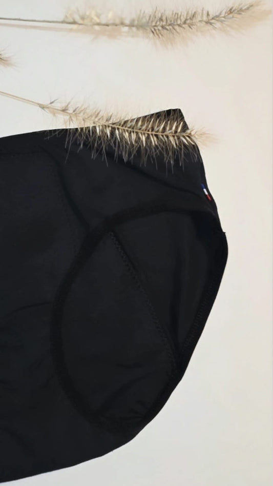 Culotte Menstruelle Elyse Taille Basse - Coton Bio